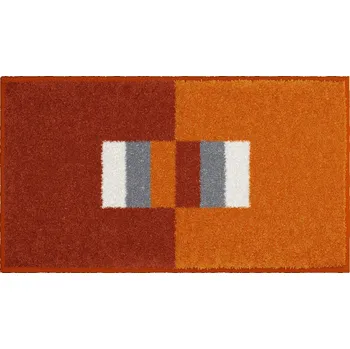 Koupelnová předložka LineaDue CAPRICIO - Koupelnová předložka oranžová Rozměr: 65x115 cm