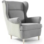 Křeslo Lopez 85 x 90 x 103 cm šedé