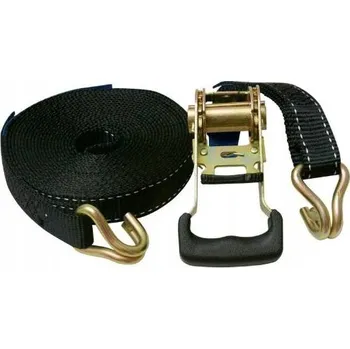 Upínací popruh Pás upínací ráčnový s háky, 6 m, 1500 kg