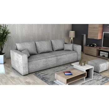 Pohovka Pohovka FIRE - šedá - manšestr - LINCOLN 86