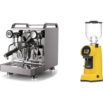 Kávovar Rocket Espresso Mozzafiato FAST R + Eureka Helios 65, yellow