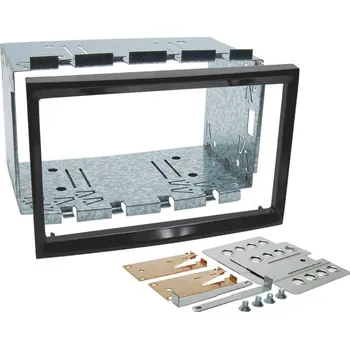 Autorádio Instalační sada 2DIN Peugeot / Citroen / Fiat / Toyoty - černá lesklá