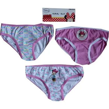 Chlapecké spodní prádlo xcena Minnie Mouse dívčí kalhotky bavlna Velikost: 3 roky
