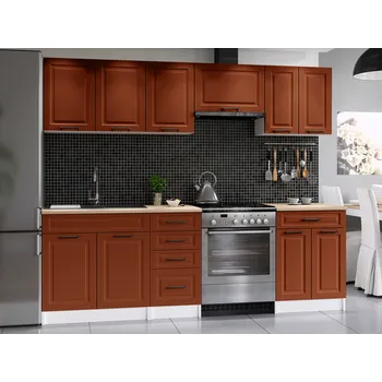 Kuchyňská linka Kuchyňská linka INGRID 240cm - Brick