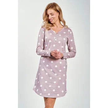 Dámská noční košile Libby 3215 S-XL šedá S