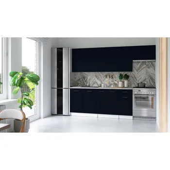 Kuchyňská skříňka Kuchyňská linka ALIMOS 240cm Marine blue