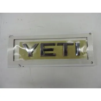 Karosérie Nápis "YETI", ORIGINAL, pro YETI, II.. Typové číslo: 5L0853687J,5L0853687J,5L0853687J 2ZZ