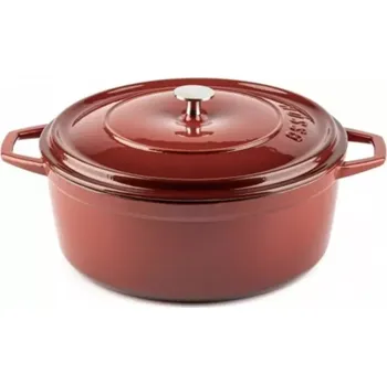 Hrnec Hósse Kastrol 28 cm, červený