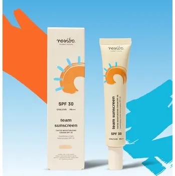Pleťový krém Team Sunscreen light hydratační krém pro problematickou pleť SPF 30