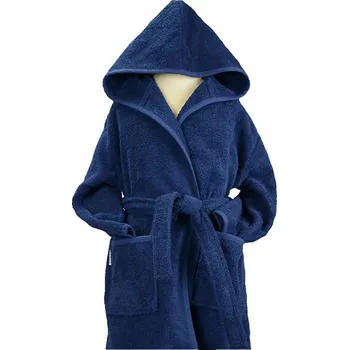 A&R Dětský župan Boyzz & Girlzz s kapucí Barva: modrá námořní - modrá námořní, Velikost: 164/176 AR021