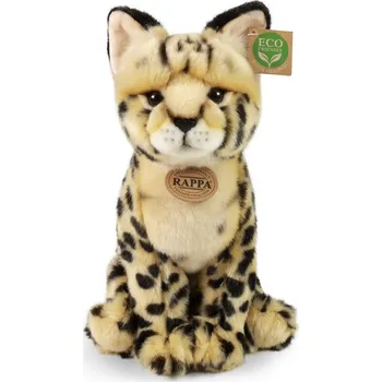 plyšák Rappa Plyšový serval 30 cm ECO-FRIENDLY