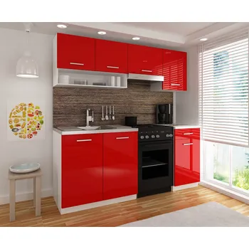 Kuchyňská linka Kuchyňská linka LUIZA II 180x120 - Lesk