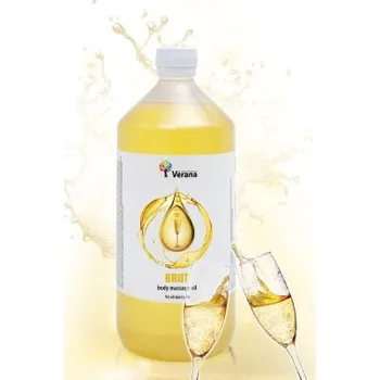 Tělový olej VERANA Masážní olej BRUT 1000 ml
