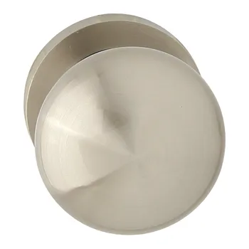 Dveřní kování DOMINO Koule 2075-R M6/M9 (chrom / nerez), 1kus - pevná, rozeta 950 PZ