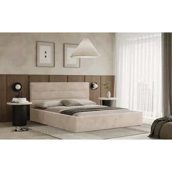 Postel Postel LIVO 120x200 béžová s úložným prostorem