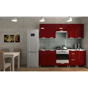 Kuchyňská linka Kuchyňská linka DALL madera 220/220