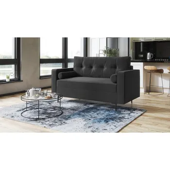 Pohovka Pohovka HENRY šedá - DREAM VELVET 202.13