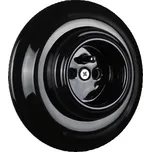 Elhard Kulatá keramická zásuvka, černá - kompletní