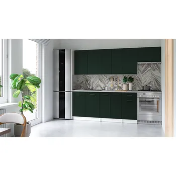 Kuchyňská skříňka Kuchyňská linka ALIMOS 240cm Green
