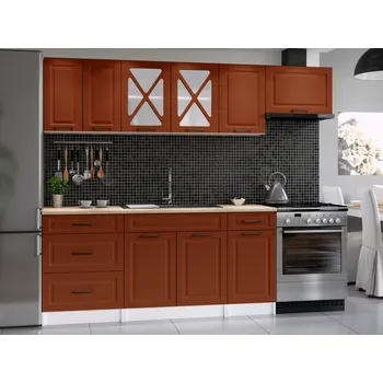 Kuchyňská linka Kuchyňská linka MARGID 240cm - Brick