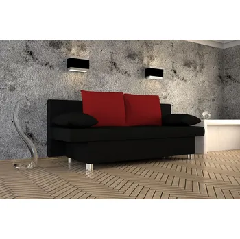 Pohovka Pohovka SALVADOR černo-červená