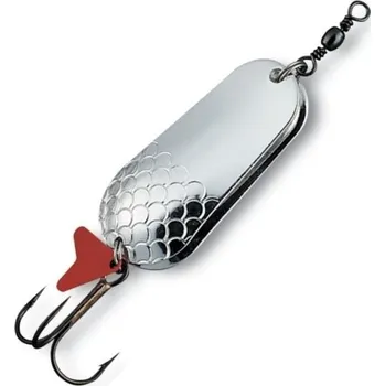 Umělá nástraha Třpytka Plandavka Effzett Twin Silver/Silver 30gr - 65mm