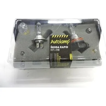 Autožárovka Sada žárovek H7 + H8 RAPID, AUTOLAMP, pro RAPID, NH. Typové číslo: 909100005,909100005,909100005