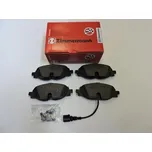 Destičky přední OCTAVIA III., ZIMMERMANN 25683.200.2, pro KODIAQ, NS7, NV7. Typové číslo: 129430281,129430281,129430281, 8V0698151, 5Q0698151B, 5Q0698151F, 5WA698151, 8V0698151A, 8V0698151B, 8V0698151D, JZW698151AN, 25683.200.2