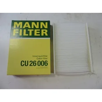 Filtr do auta Filtr vzduchu CITIGO, MANN-FILTER CU26006, pro CITIGO, 1,0, 55 kW (CHYB). Typové číslo: 1S0820367,1S0820367,1S0820367, CU26006