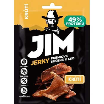 Sušené maso Jim Jerky krůtí