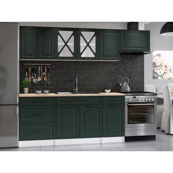 Kuchyňská linka Kuchyňská linka MARGID 240cm - Green
