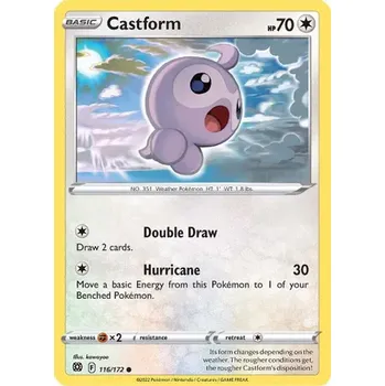 Volný čas Castform (BRS 116)