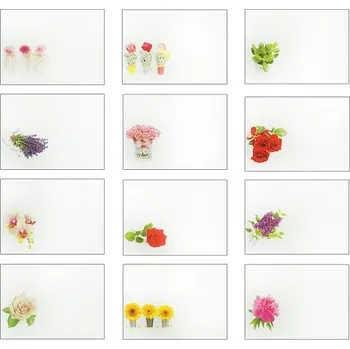 Obálka Obálka s potiskem 80g B6 125x176mm - Květy, mix