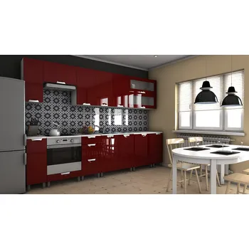 Kuchyňská linka Kuchyňská linka BIOKO madera 300/300