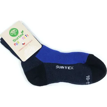 Zimní ponožky Surtex 70% Merino Modré 20 - 23