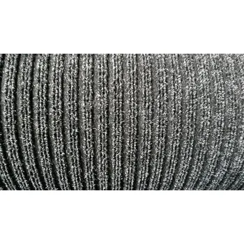 Koberec BRENO Čistící zóna CAPRI NEW 07 ČERNÁ 100 cm