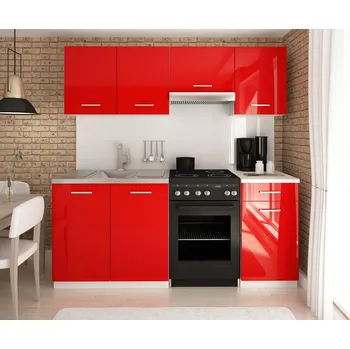 Kuchyňská linka Kuchyňská linka LUIZA 180x120 - Lesk