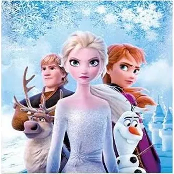 Papírový ubrousek Papírové ubrousky 33x33cm 10ks Frozen - Cakesicq