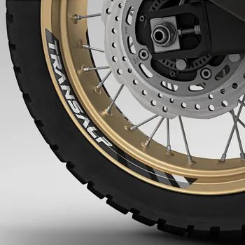 Alu kolo Nálepky disků kol HONDA černé