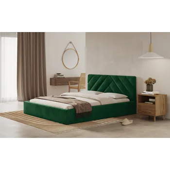 Postel Postel PRATO 120x200 zelená s úložným prostorem
