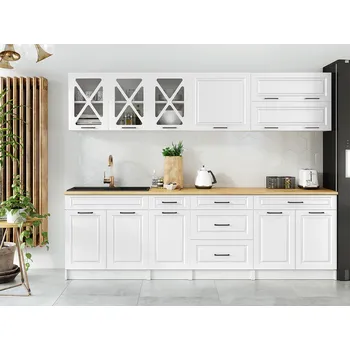 Kuchyňská linka Kuchyňská linka TURID 260cm - Bílá