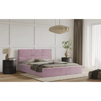 Postel Postel TIVOLI 160x200 růžová s úložným prostorem
