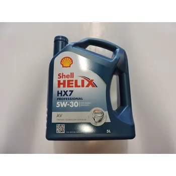 Motorový olej SHELL HX7 PROFESSIONAL AV 5L, pro RAPID, NH. Typové číslo: 190049079,190049079,190049079 , 550040394