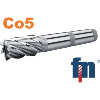 Fréza Fréza válcová čelní 10x22mm 4bř. HSSCo5 krátká polohrubozubá MK1 , typ N 420245.100