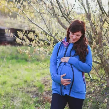Shara Těhotenská vsadka MAXI softshell Velikost: na objednávku, Vzor: Jednobarevná, Varianta: zimní (podšitá fleecem)