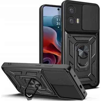 Pouzdro na mobilní telefon Tech Protect Hybrid Armor Camshield pro Motorola G85 černé