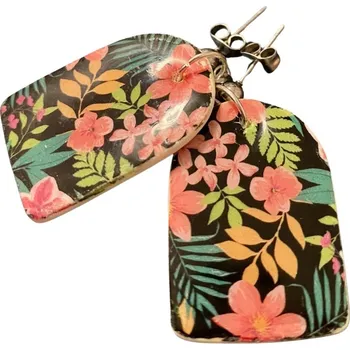 Náušnice Náušnice - květonový vzor