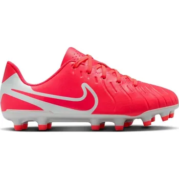 Kopačky Nike Tiempo Legend 10 Club Juniors Firm Ground Football Boots Red/White 5 (38)