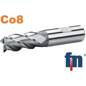 Fréza Fréza válcová čelní 16x32mm krátká 4bř. HSS Co8 weldon , 2 zuby ke středu 140618.160