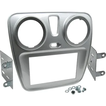 Autorádio Rámeček 2DIN autorádia Dacia Lodgy - stříbrná